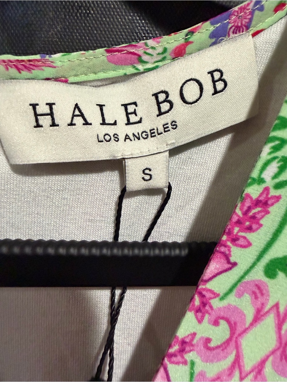 Hale Bob Pink and Green Paisley Maxi Dress - Picture 4 of 5